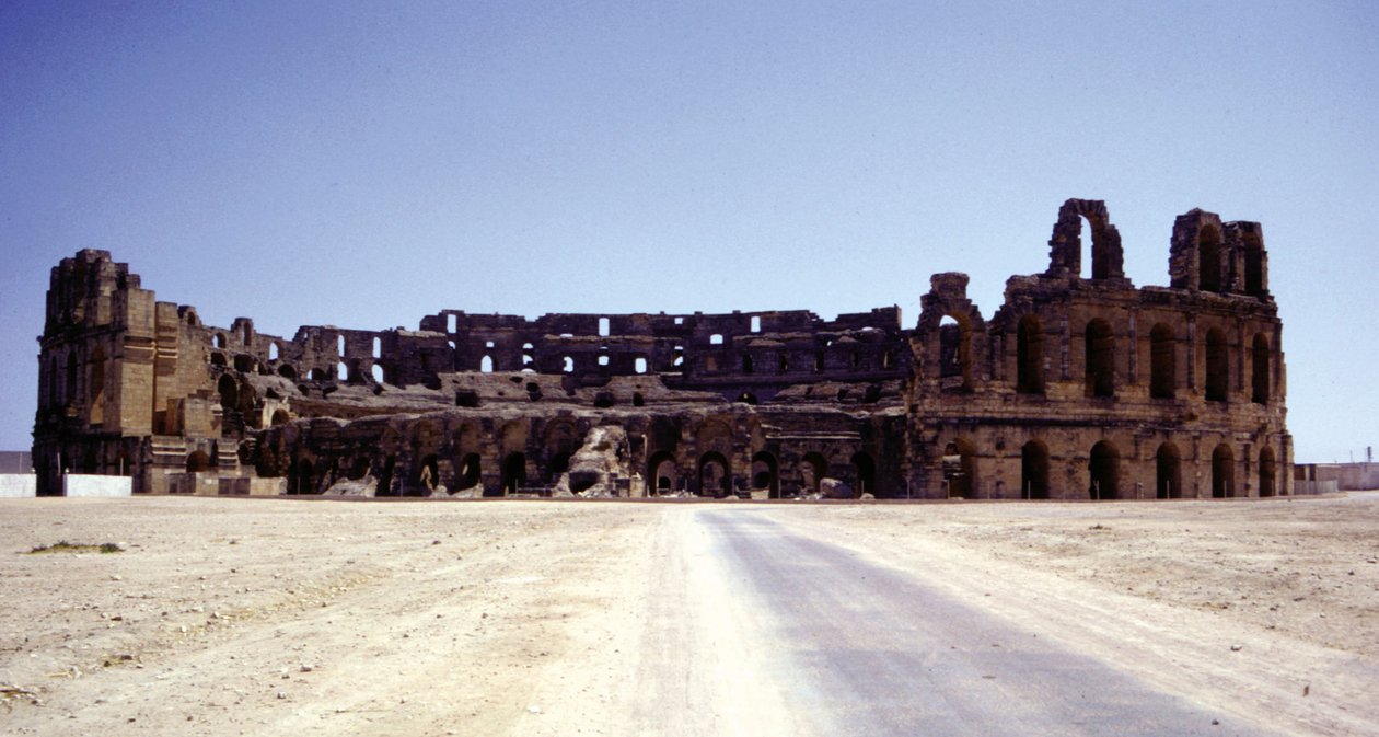 Amphitheater von El-Djem (Tunesien). von Roman