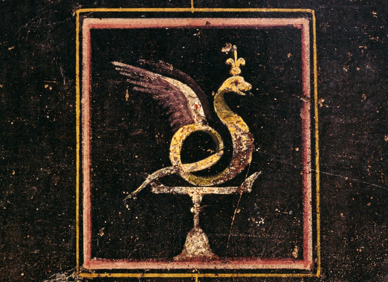 Fresken aus der Villa Dei Mysteri von Roman