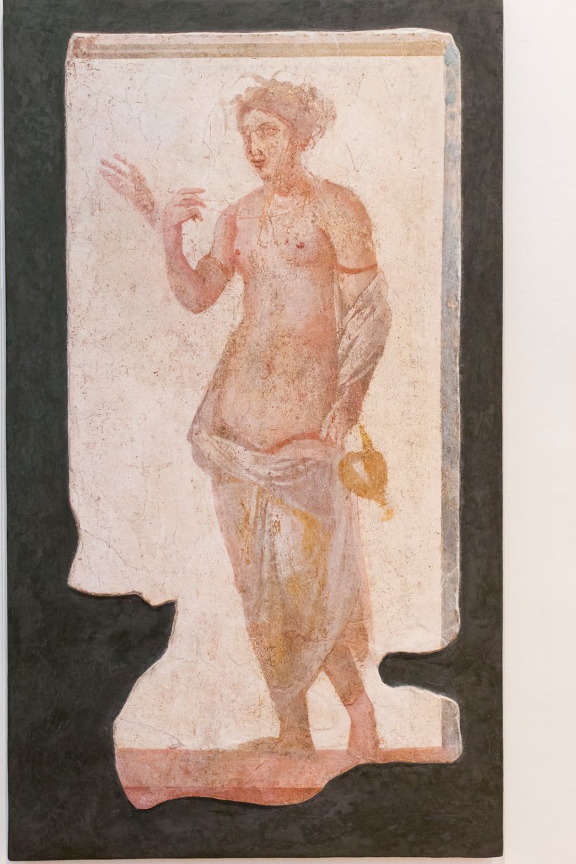 Mädchen mit einer Schachtel, Pallavicini Rospigliosi Sammlung, um 200 n. Chr., Inv 103420 von Roman