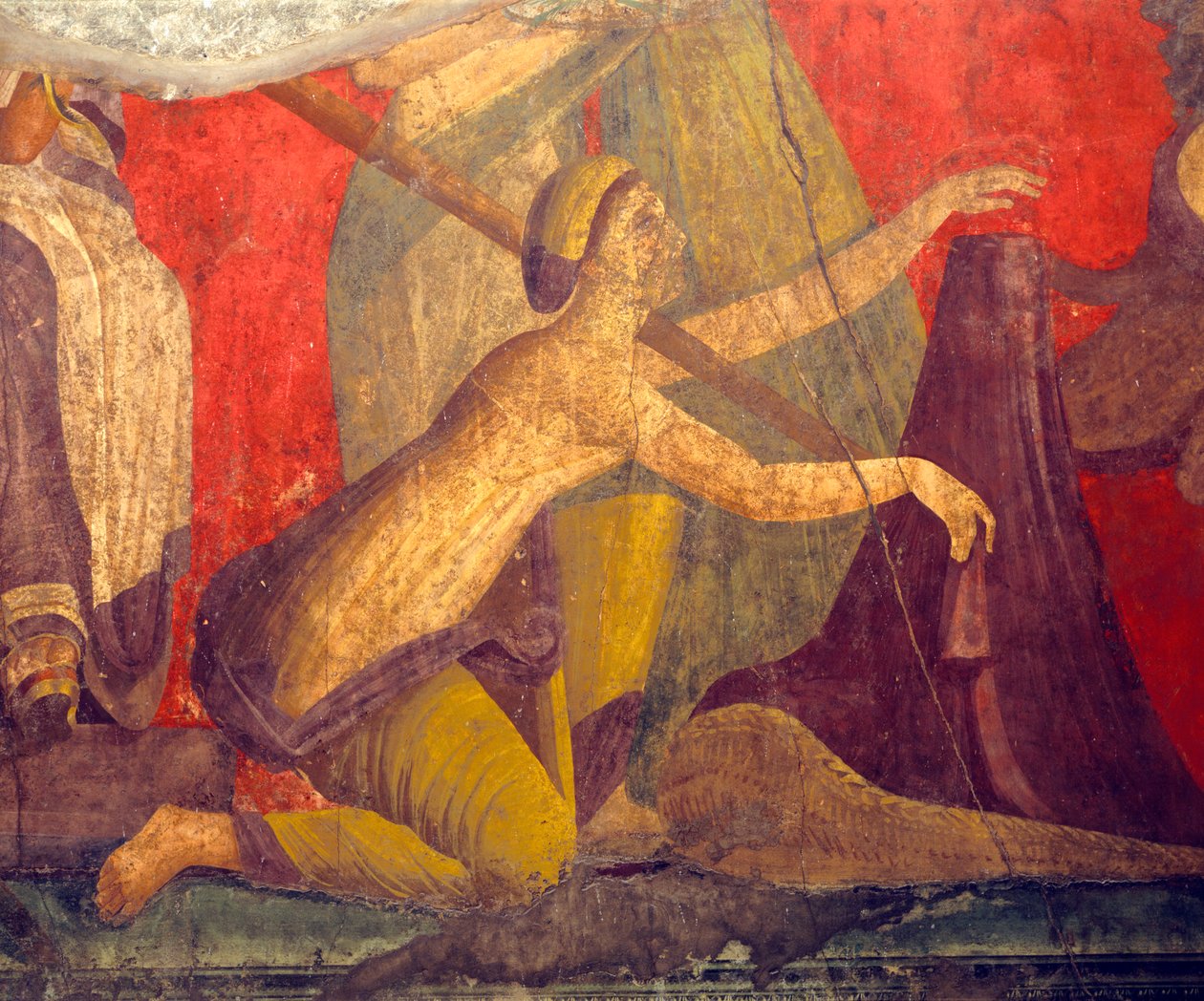 Initiationsriten des Dionysoskults, Fresko aus der Villa Dei Mysteri von Roman