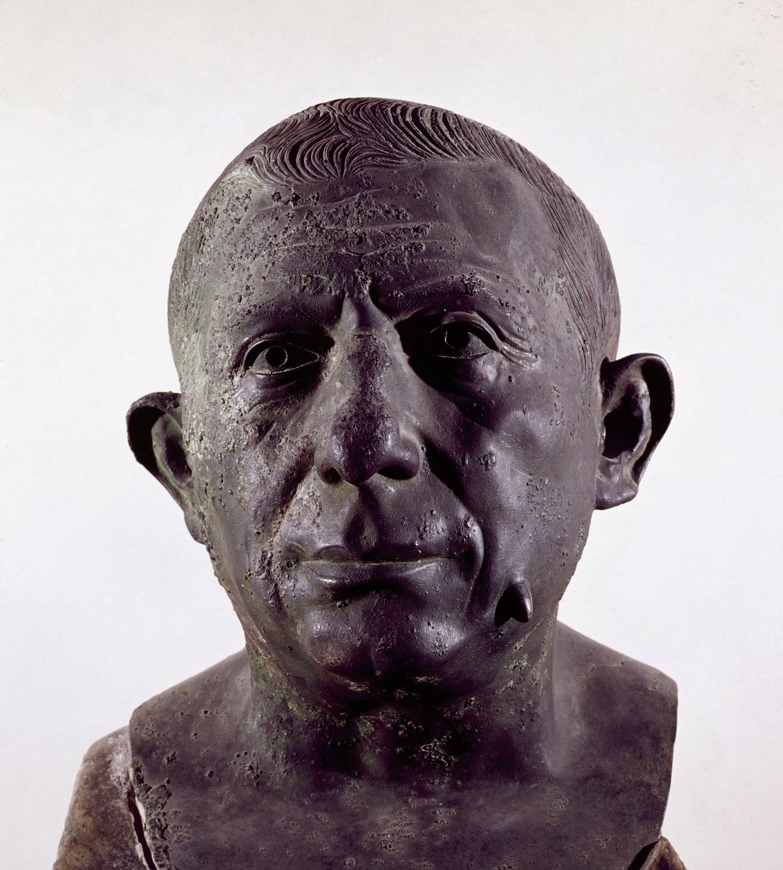 Lucius Caecilius Lucundus, Banker aus Pompeji (Bronzebüste) von Roman
