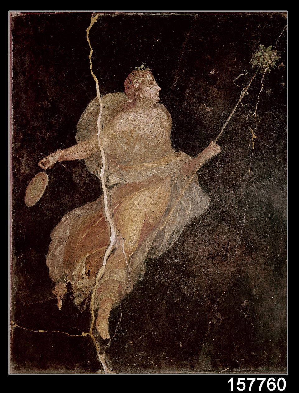 Mänade, aus dem Haus des Schiffes, Pompeji, 1. Jahrhundert v. Chr.-79 n. Chr. von Roman