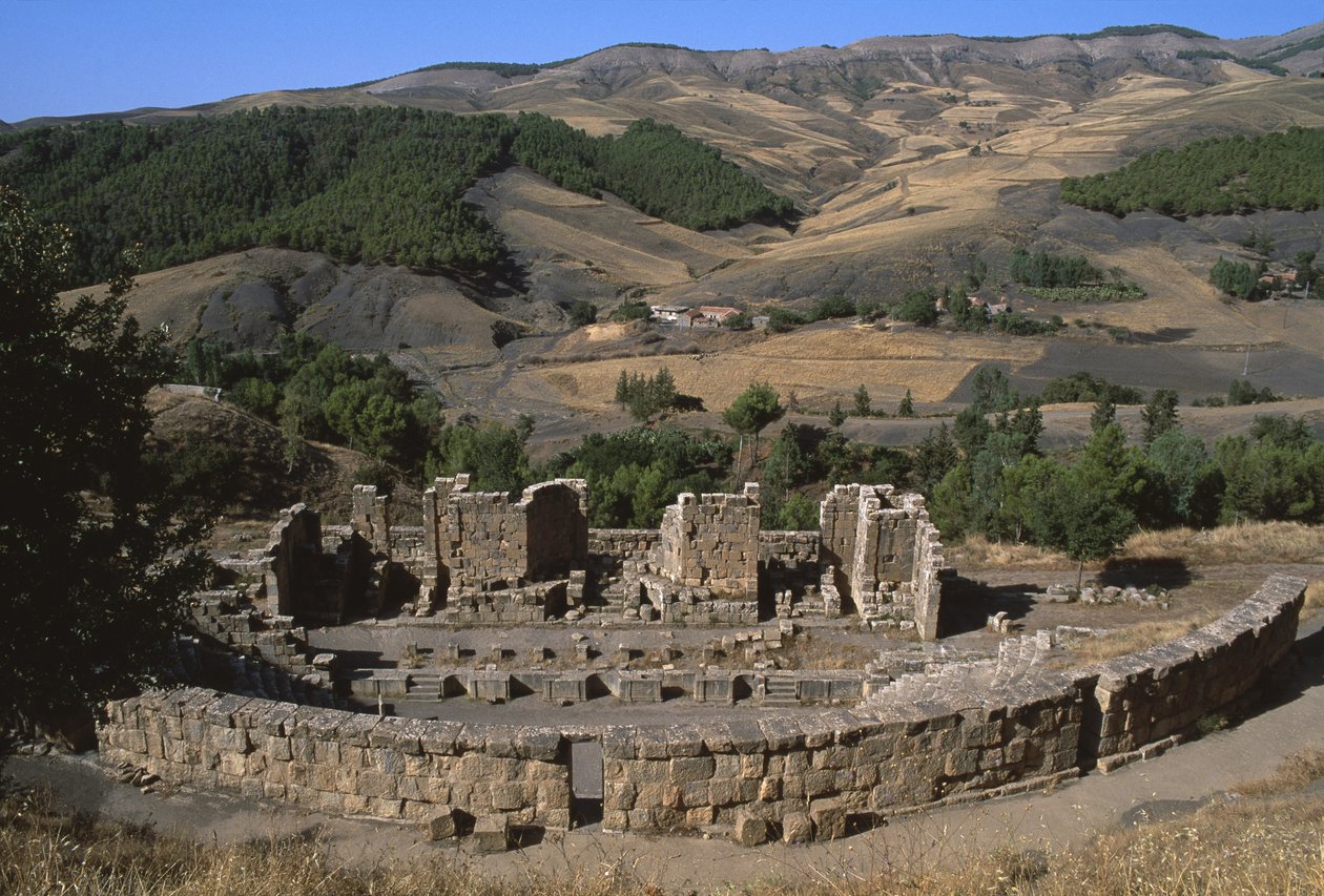 Ansicht des Theaters, Hochimperiale Periode von Roman Imperial Period