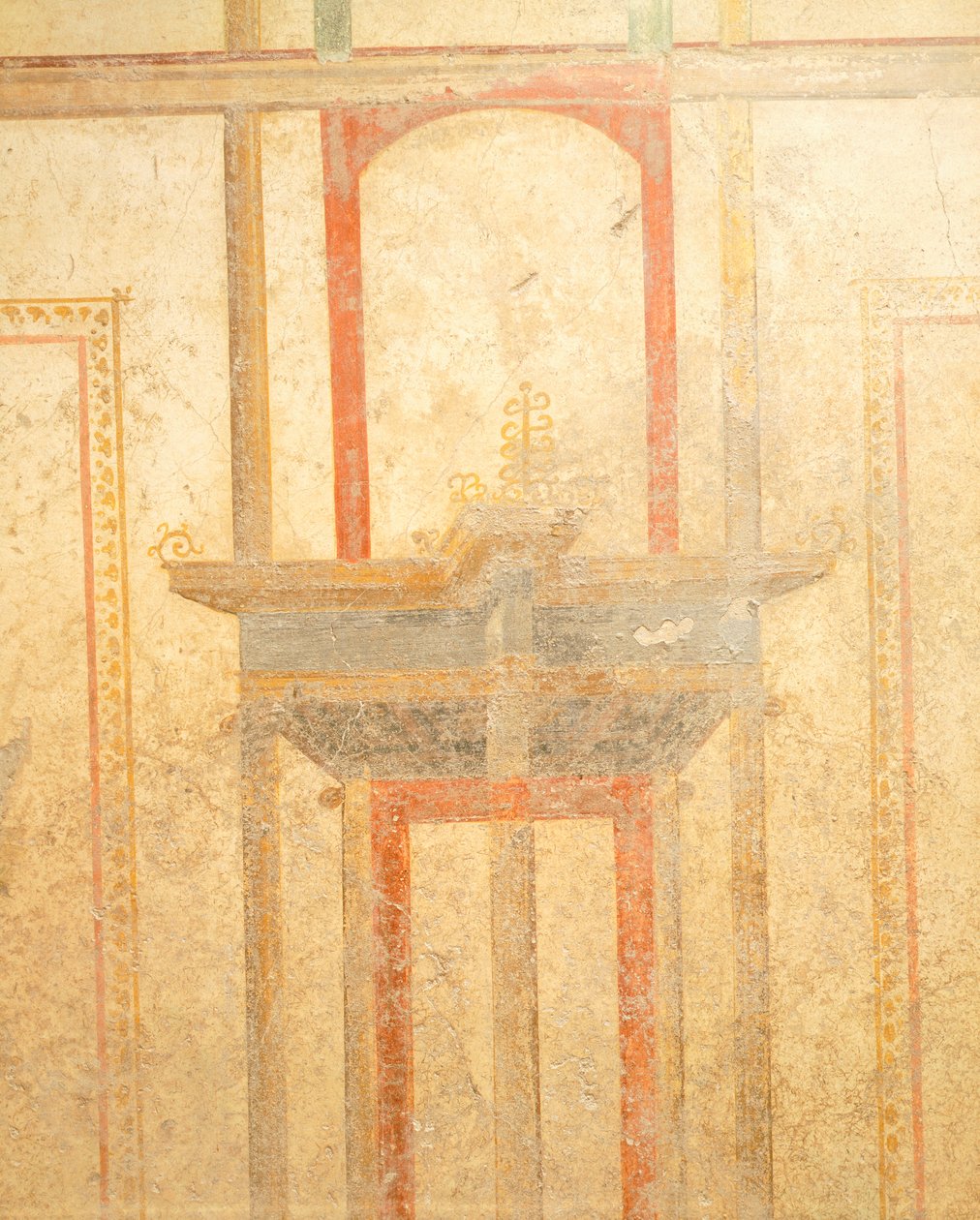 Fresko aus dem Haus des Menander, Pompeji, Kampanien, römische Zivilisation von Roman Roman
