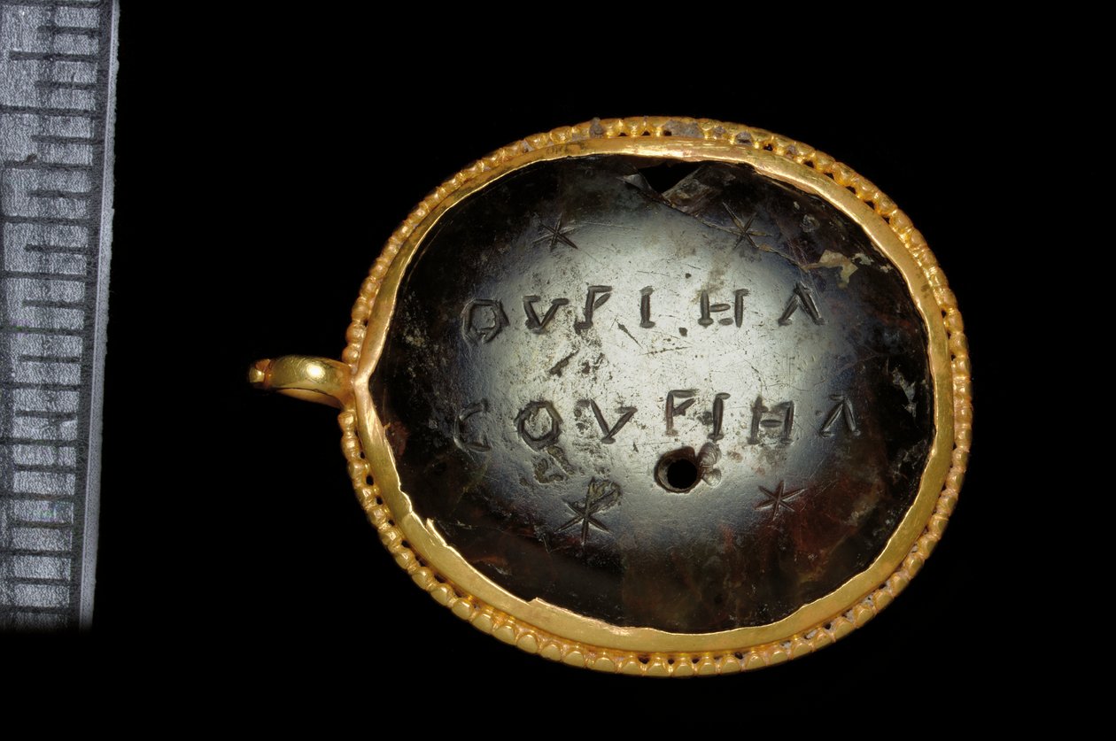Magischer Anhänger, 3. - 4. Jahrhundert n. Chr. von Roman Roman