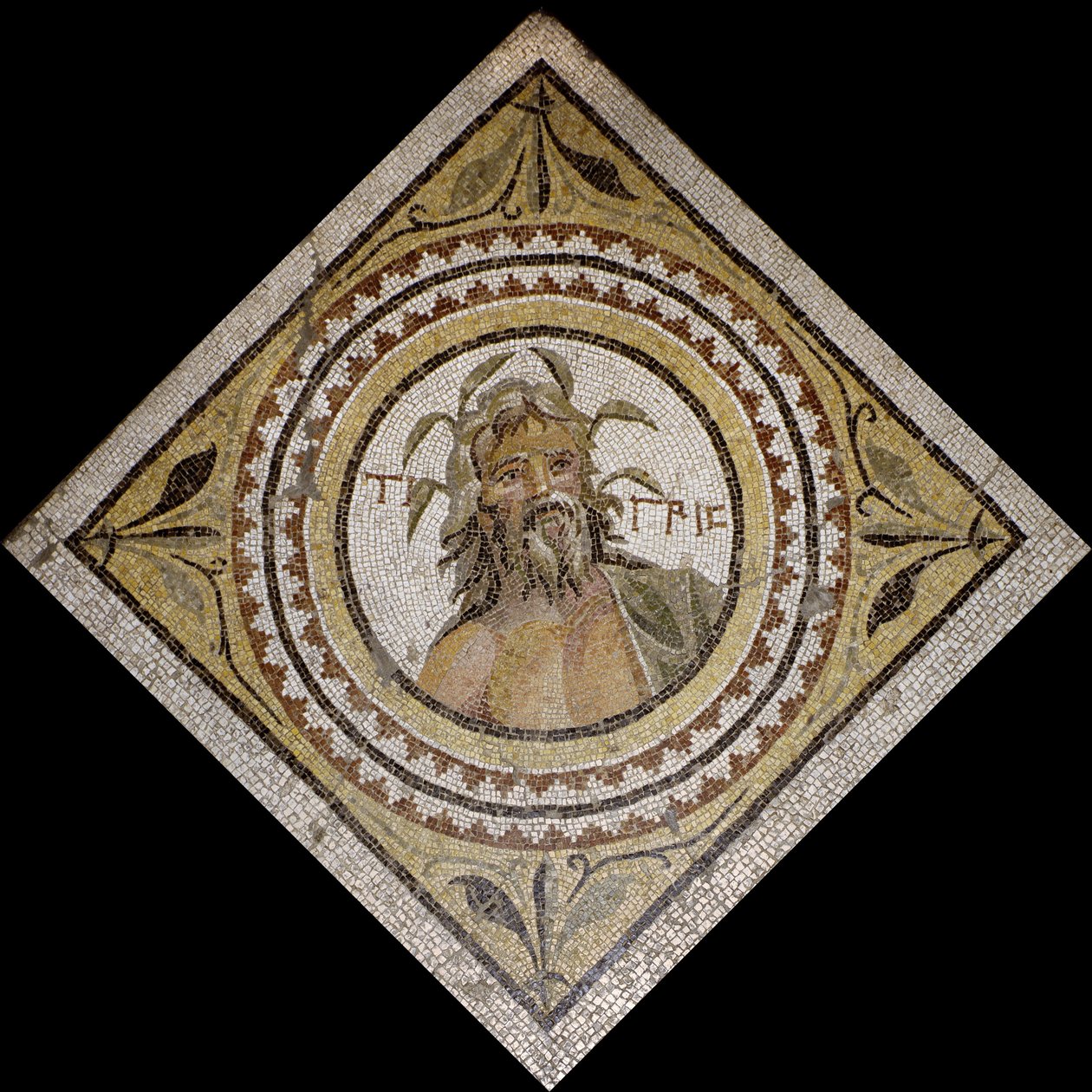 Personifikation des Flusses Tigris, spätes 2./3. Jahrhundert n. Chr. von Roman Roman