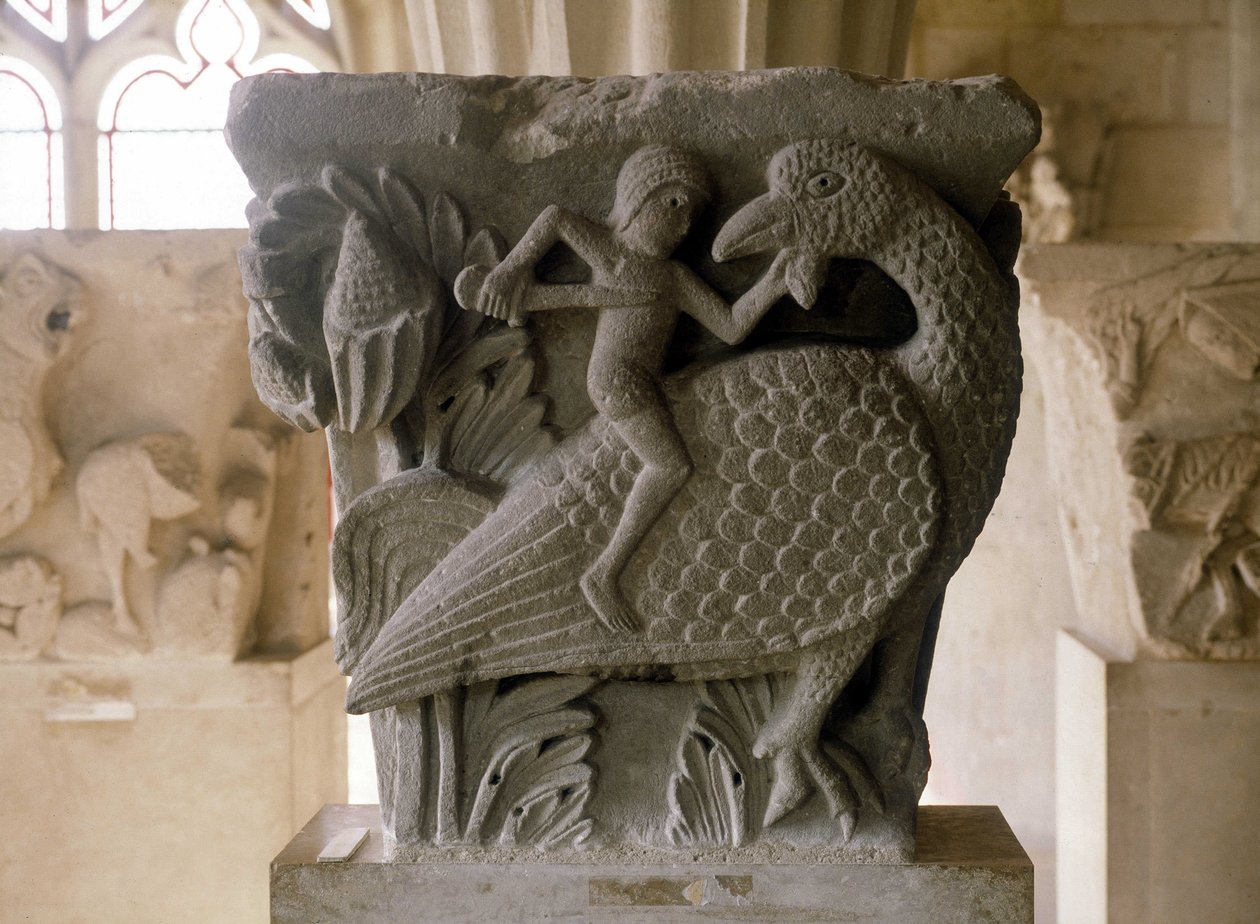 Dekor eines Baldachins der Kathedrale Saint-Lazare d