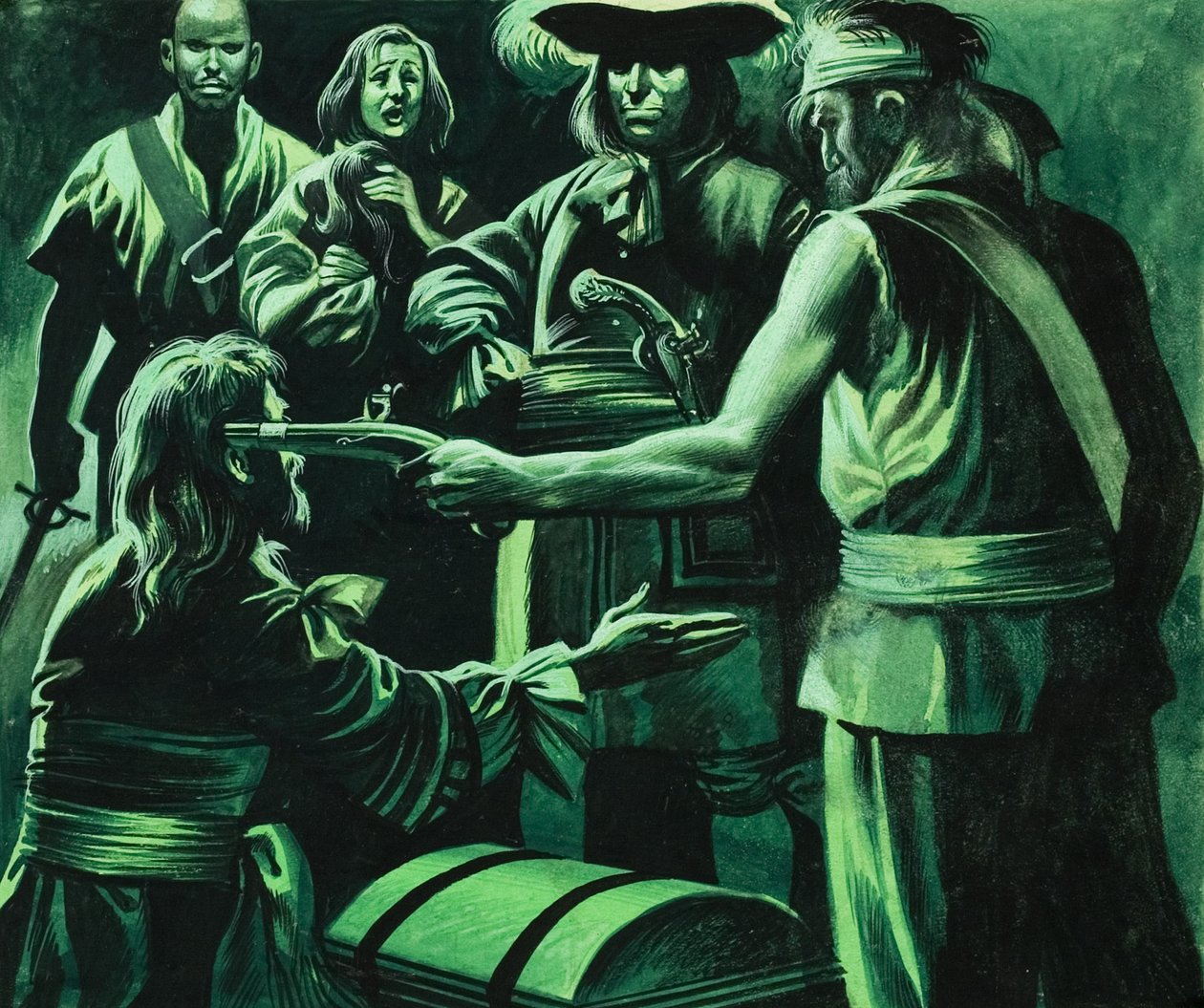 Sir Henry Morgan und die Schatztruhe von Ron Embleton