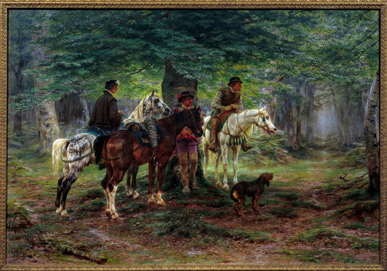 Reiter überrascht von einem Regen (17. Jahrhundert) von Rosa Bonheur