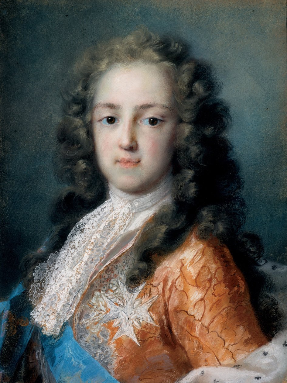 Ludwig XV. von Frankreich 1710-1774 als Dauphin, 1720-1721 von Rosalba Giovanna Carriera