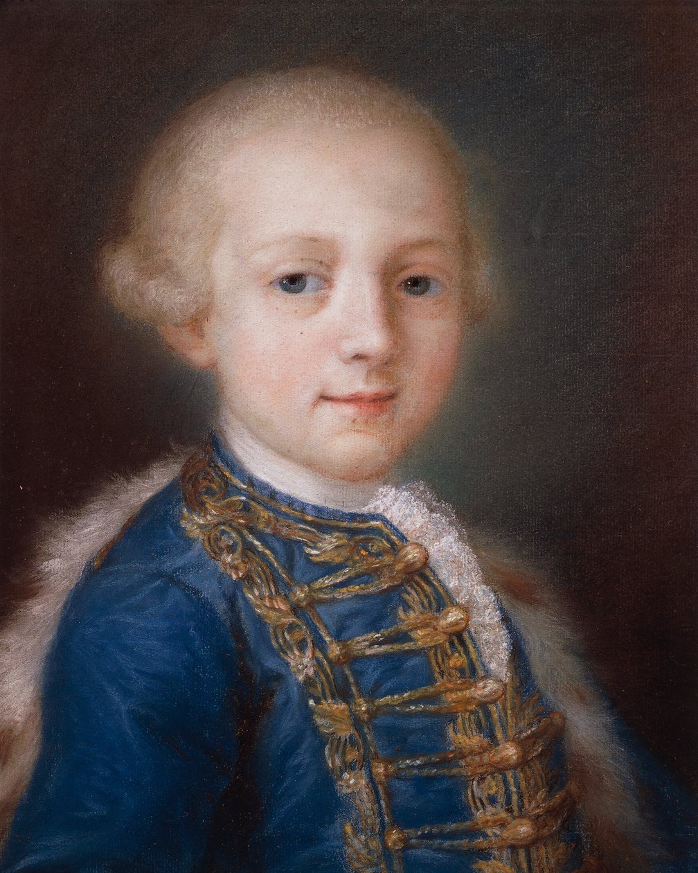 Porträt eines jungen Jungen, von Rosalba Carriera (1673-1757) von Rosalba Giovanna Carriera