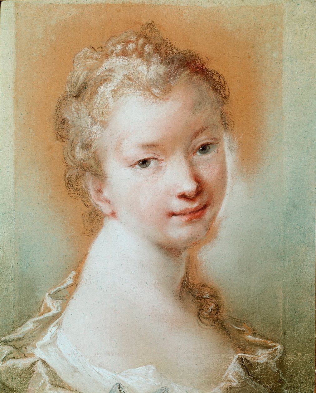 Porträt eines jungen Mädchens von Rosalba Giovanna Carriera