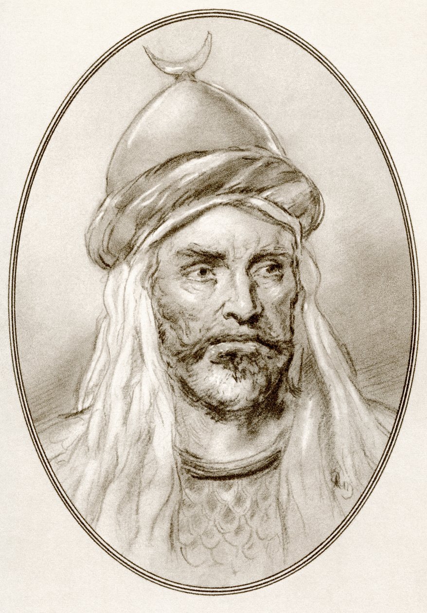 An-Nasir Salah ad-Din Yusuf ibn Ayyub, aus Living Biographies of Famous Rulers von Ross Gordon