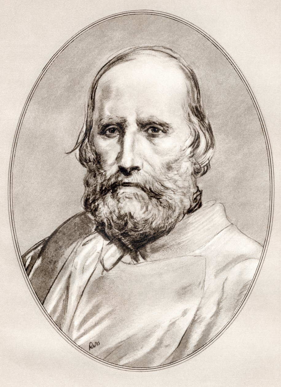 Giuseppe Garibaldi, aus Living Biographies of Famous Men von Ross Gordon