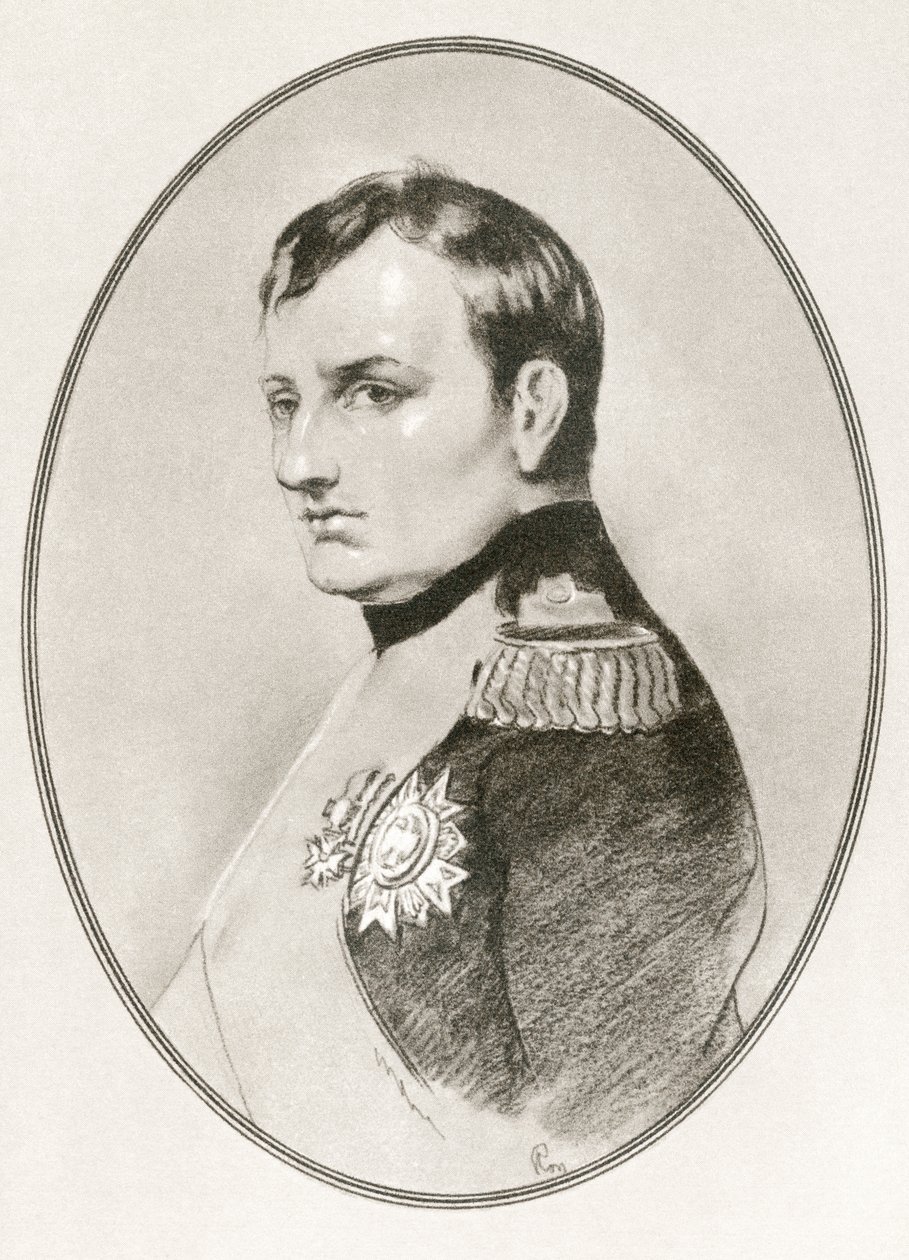 Napoleon Bonaparte, aus Living Biographies of Famous Rulers von Ross Gordon