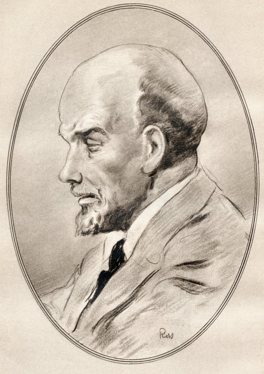 Wladimir Iljitsch Uljanow, aus Living Biographies of Famous Men von Ross Gordon
