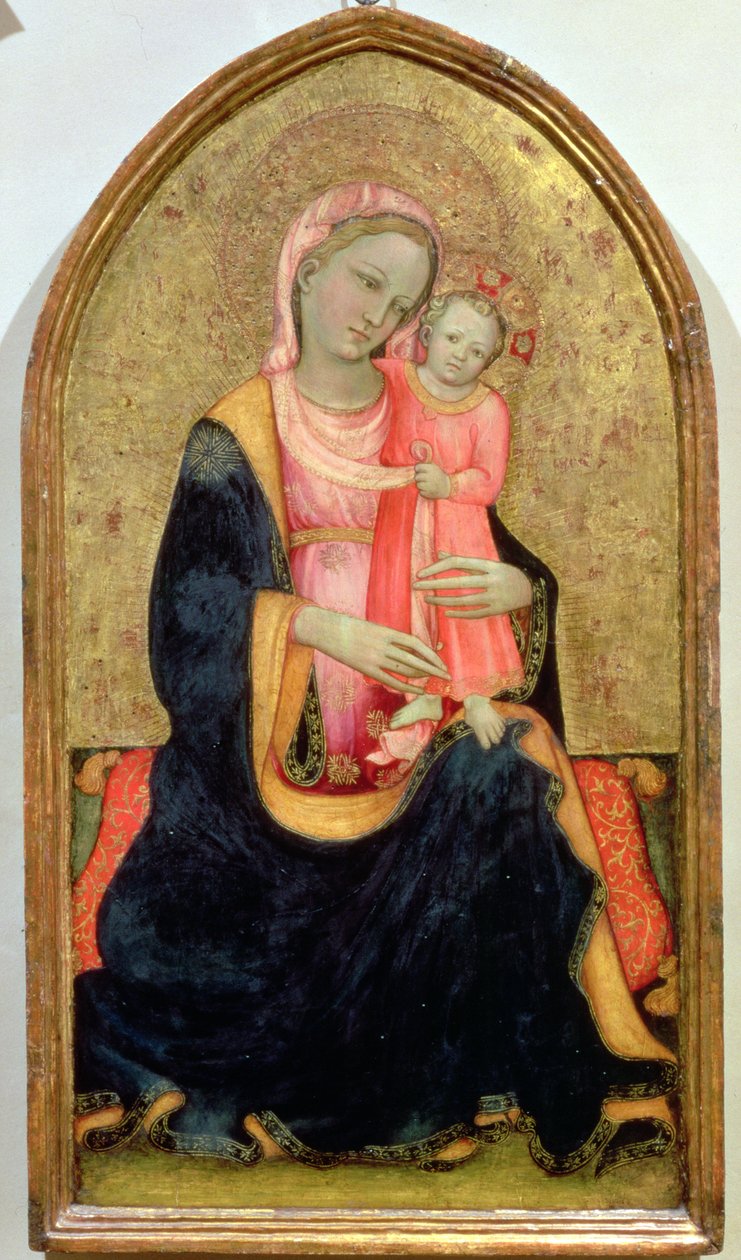Madonna der Demut von Rossello di Jacopo Franchi