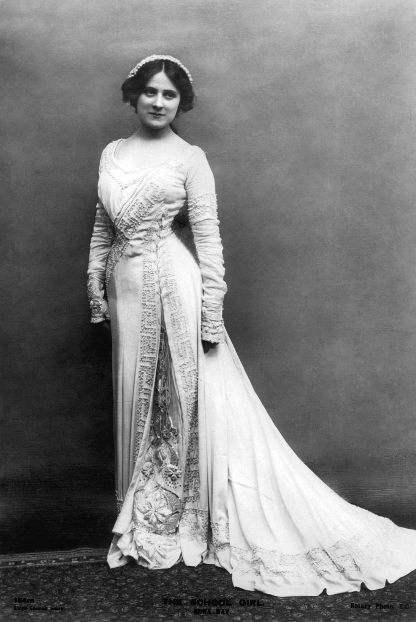 Edna May 1878-1948, amerikanische Schauspielerin und Sängerin, frühes 20. Jahrhundert von Rotary Photo