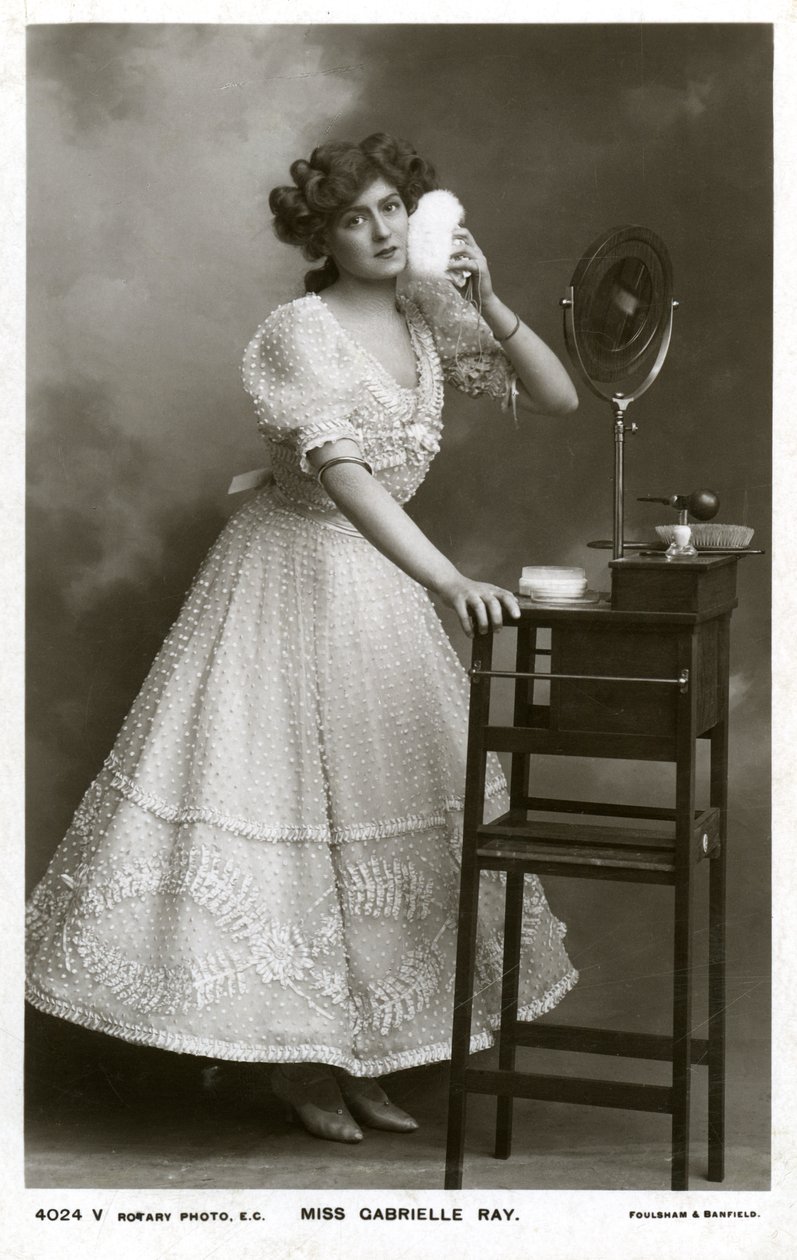 Gabrielle Ray, englische Schauspielerin, Tänzerin und Sängerin, ca. 1906 von Rotary Photo