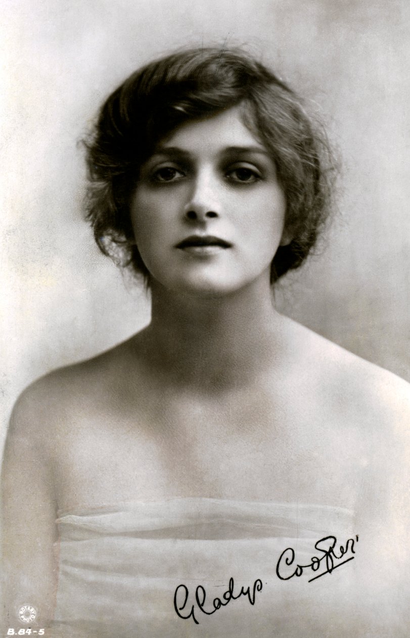 Gladys Cooper 1888-1971, englische Schauspielerin, frühes 20. Jahrhundert von Rotary Photo