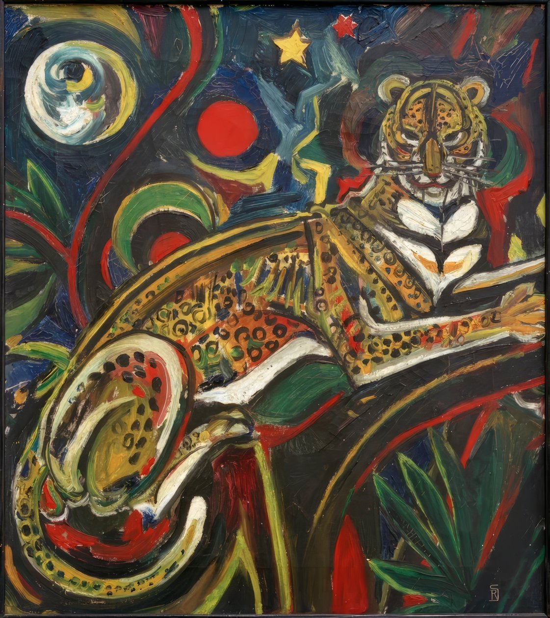 Der Leopard von Rudolf Schlichter