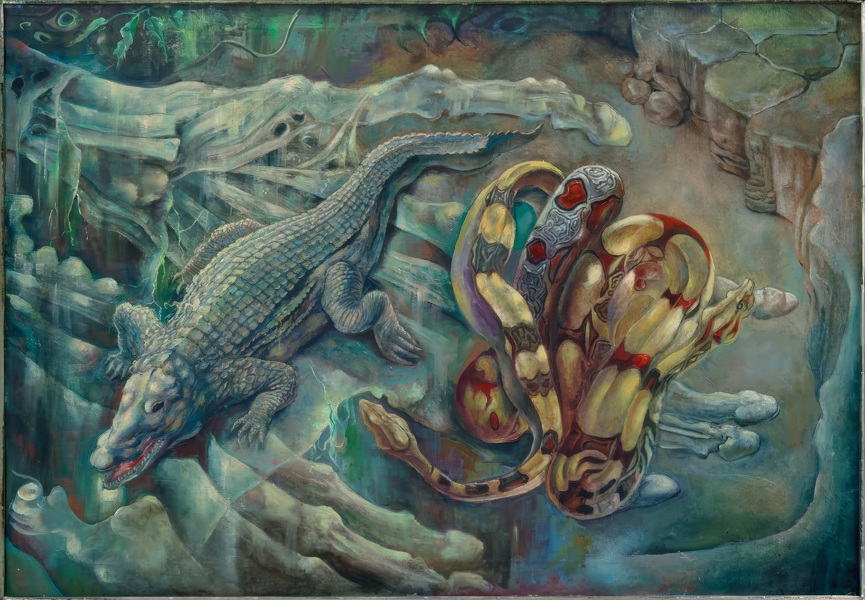 Reptilien von Rudolf Schlichter