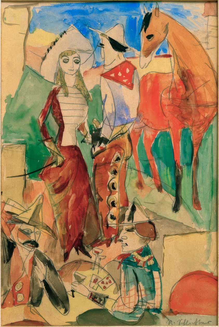 Wild West von Rudolf Schlichter