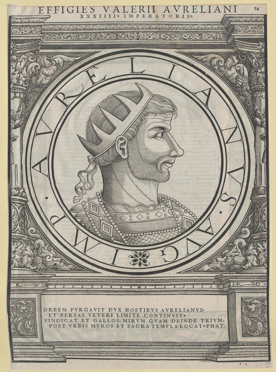 Römischer Kaiser Aurelianus von Rudolph Wyssenbach