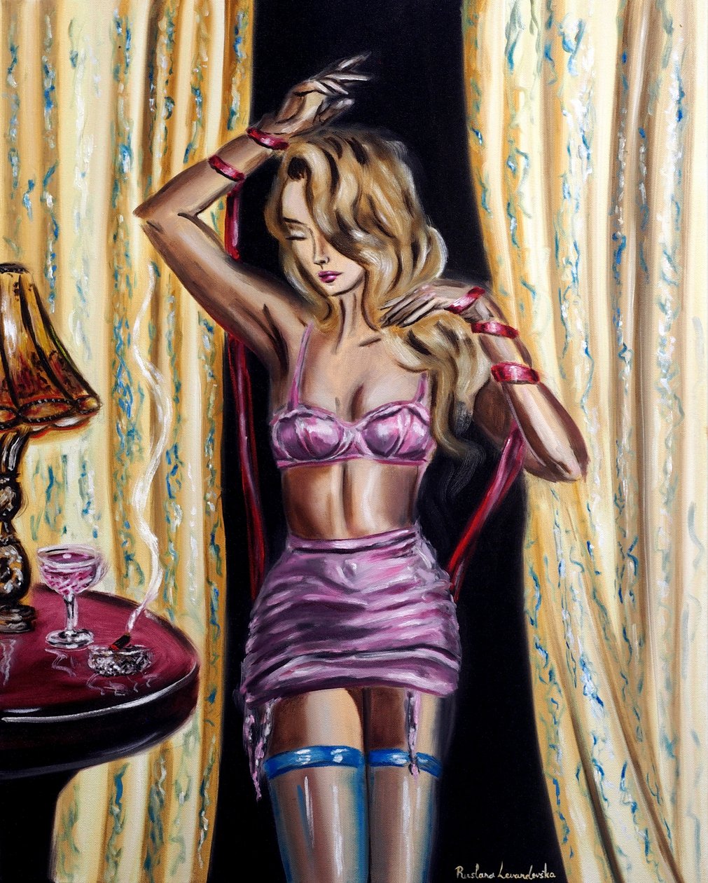 In Seide Gebunden von Ruslana Levandovska