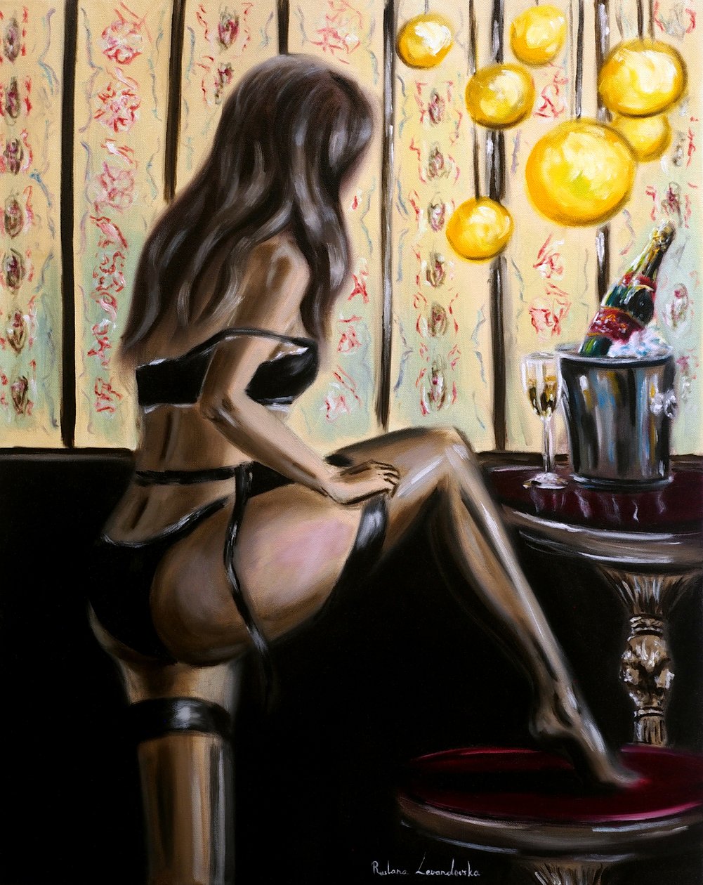 Das Ritual der Eleganz, 2025 von Ruslana Levandovska