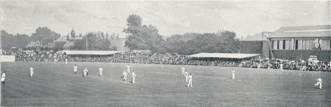 Universitäts-Cricket-Match in Lord