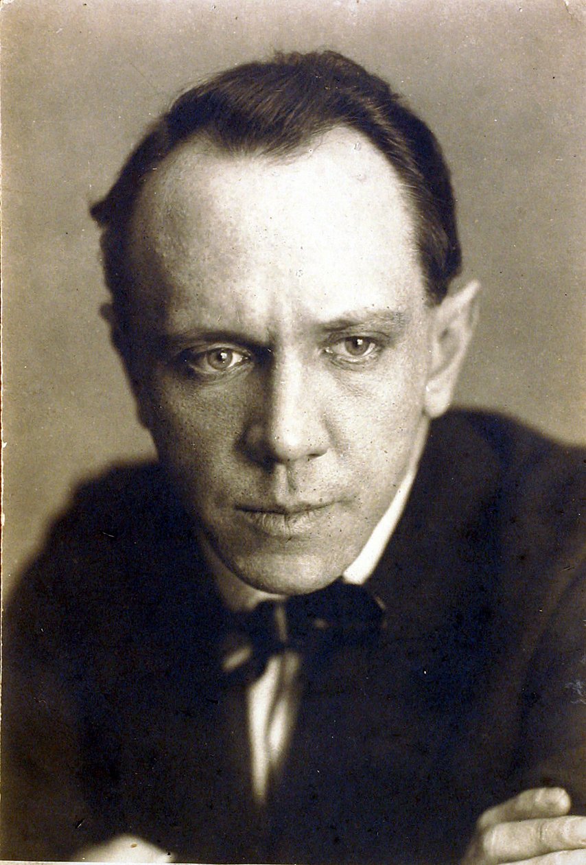 Porträt des Schauspielers, Regisseurs und Autors Michail Alexandrowitsch Tschechow (1891-1955) von Russian Photographer