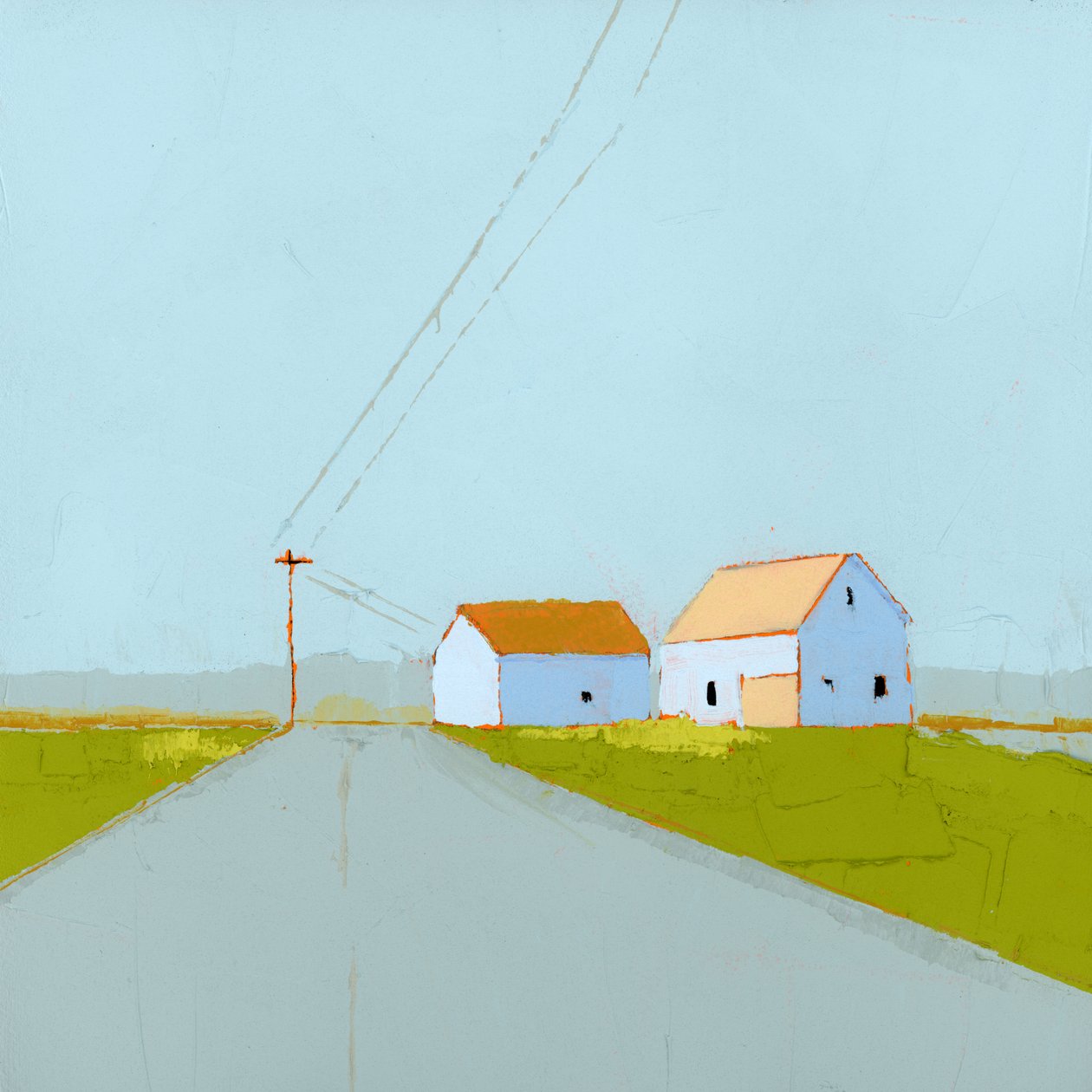 Wolkiger Tag, 2025 von Ruth Lague