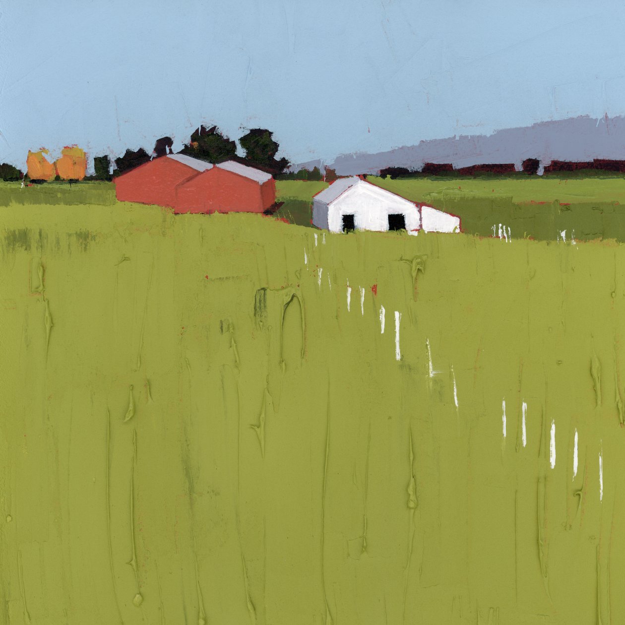 Zaunlinie, 2025 von Ruth Lague