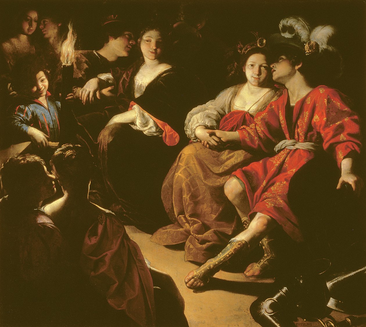 Ruggiero und Alcina, oder Die Wiedervereinigung der Frischvermählten von Rutilio Manetti
