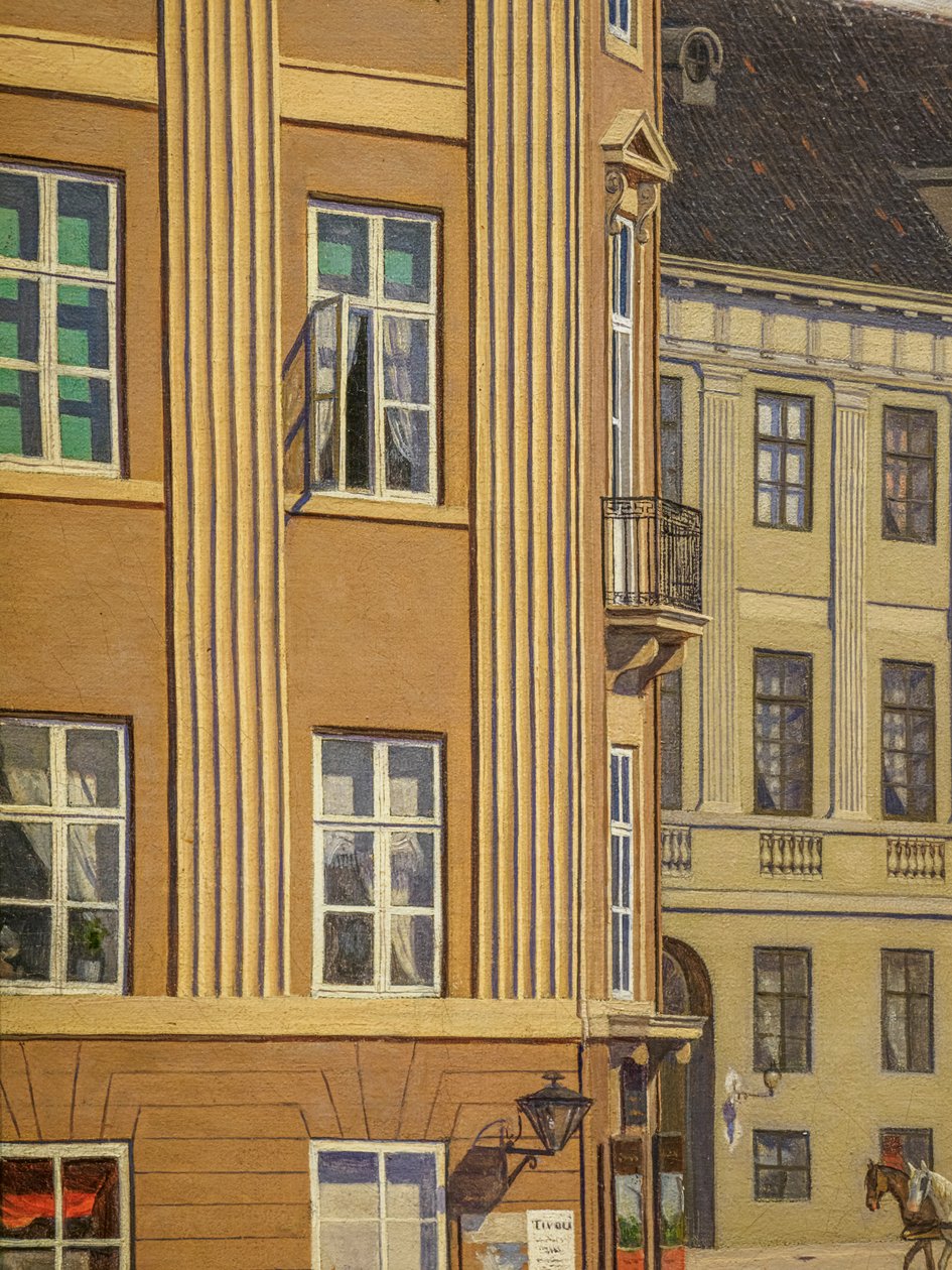 Hejbro Plads, ein Marktplatz in Kopenhagen (Detail) von Sally Henriques