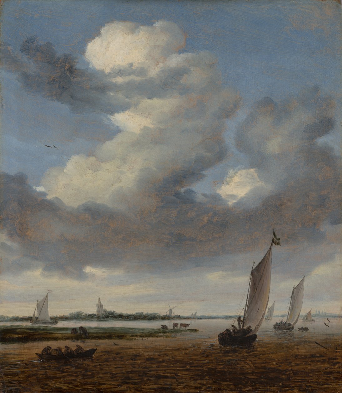 Ansicht von Beverwijk vom Wijkermeer von Salomon van Ruisdael or Ruysdael