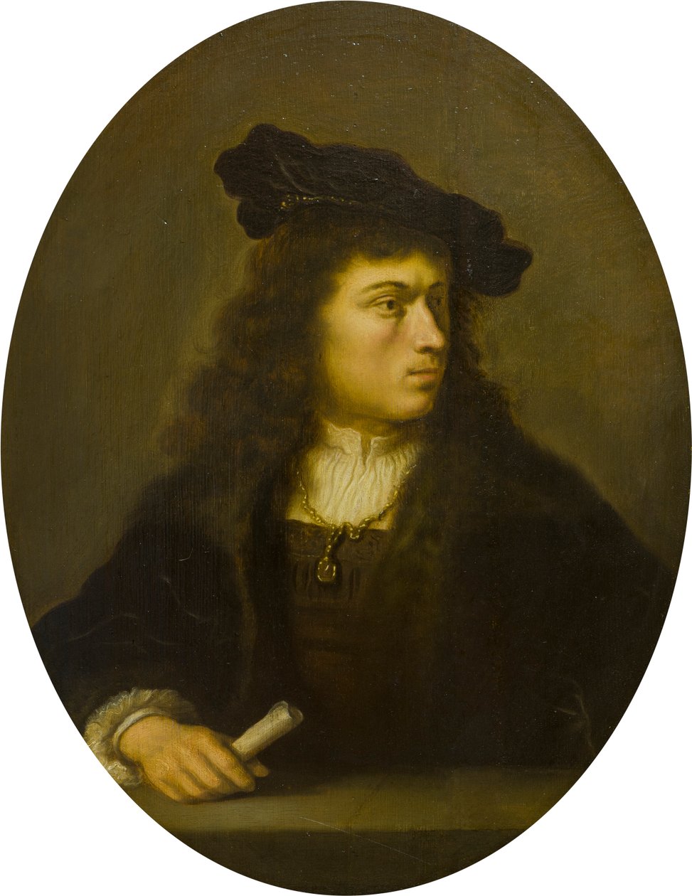 Porträt eines unbekannten Mannes, ca. 1629-56 von Salomon Koninck