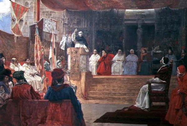 Der Kompromiss von Caspe im Jahr 1412 von Salvador Viniegra y Lasso de la Vega