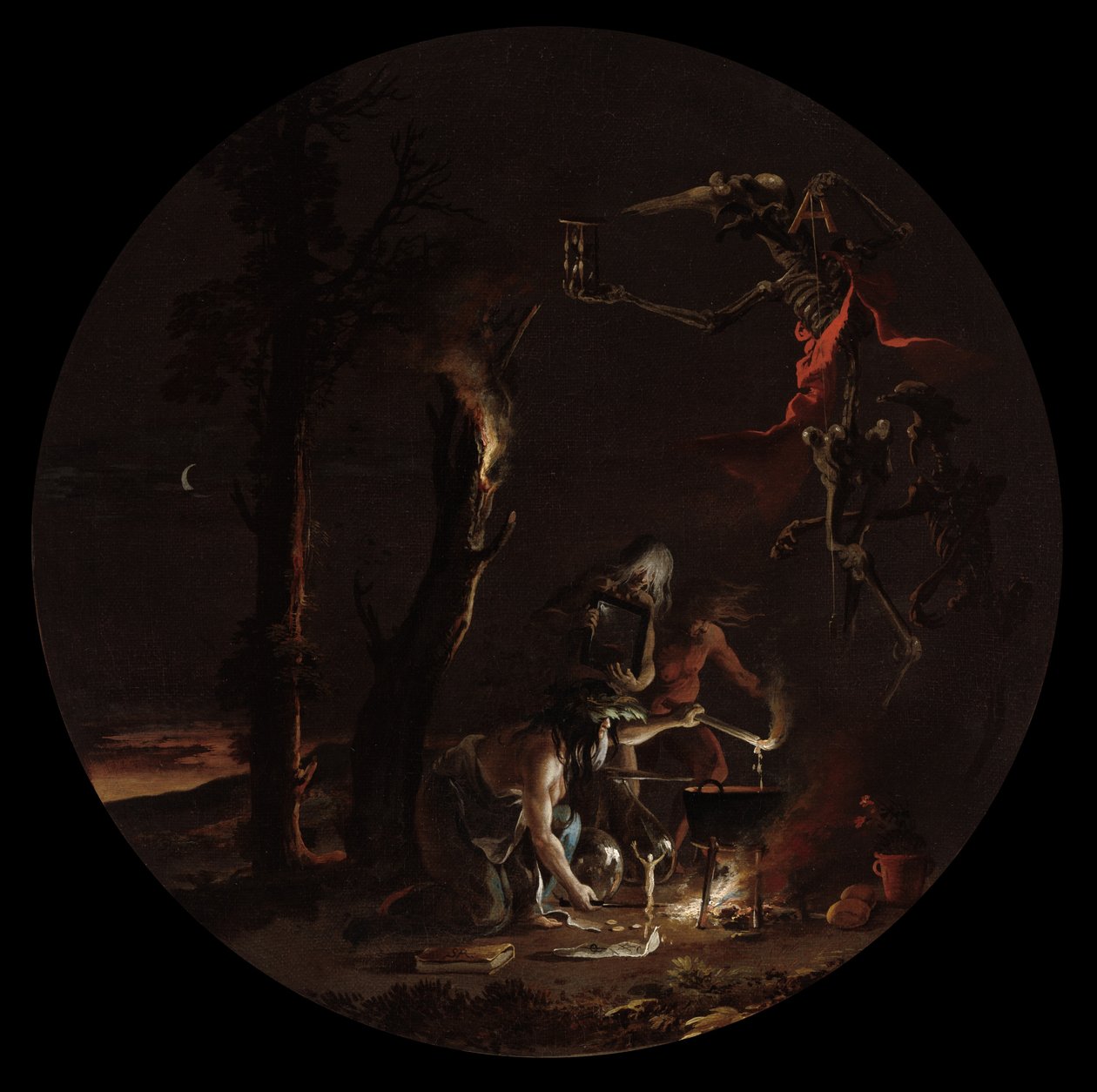 Szenen der Hexerei: Abend, ca. 1645-49 von Salvator Rosa