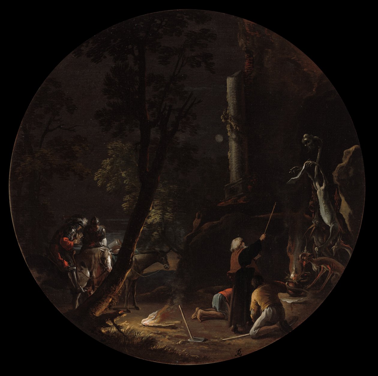 Szenen der Hexerei: Nacht, ca. 1645-49 von Salvator Rosa