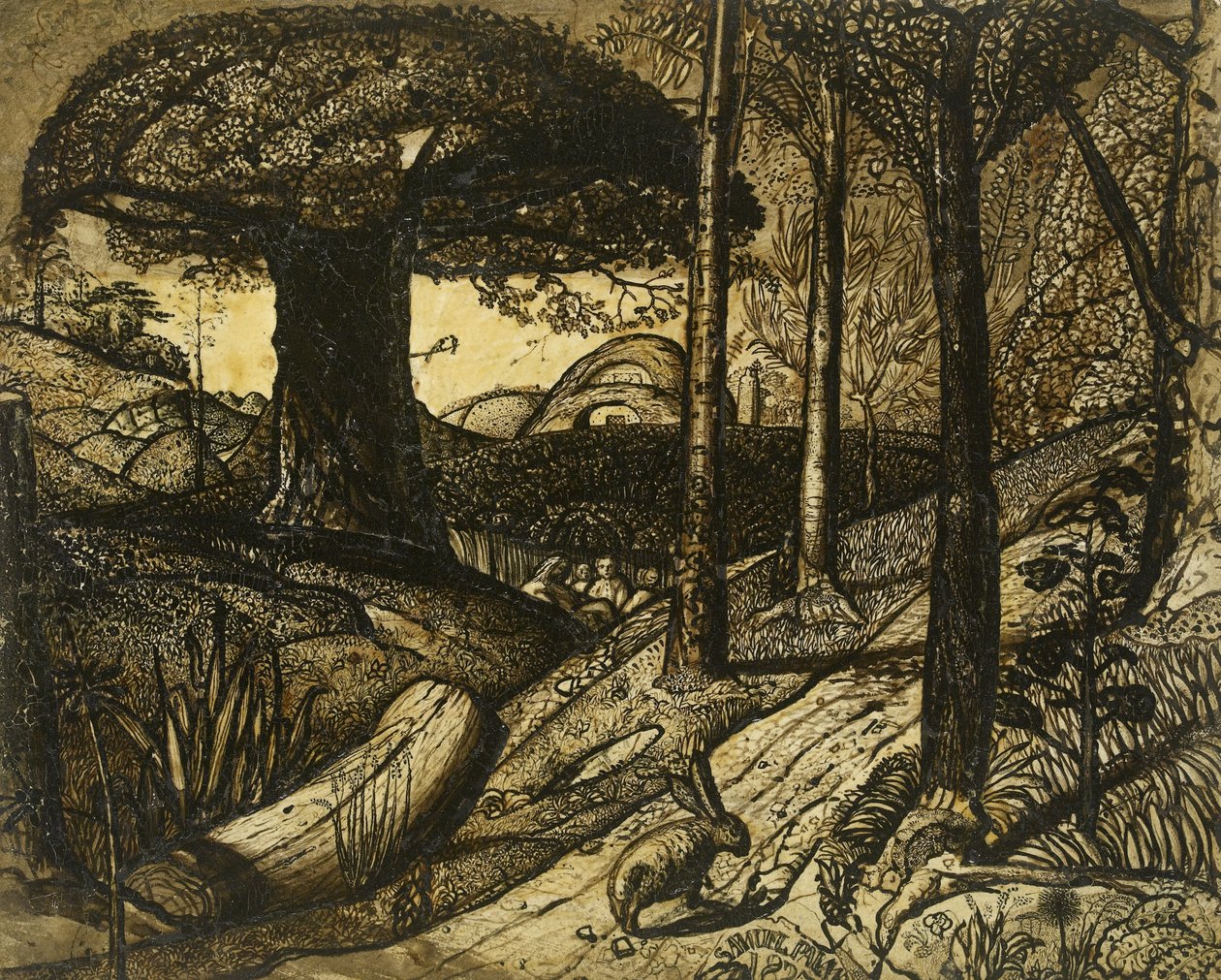 Früher Morgen, 1825 von Samuel Palmer