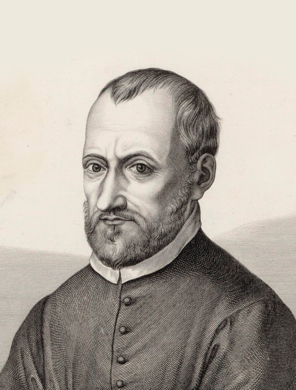 Porträt des Komponisten Giovanni Pierluigi da Palestrina 1526-1594 von Samuel Amsler