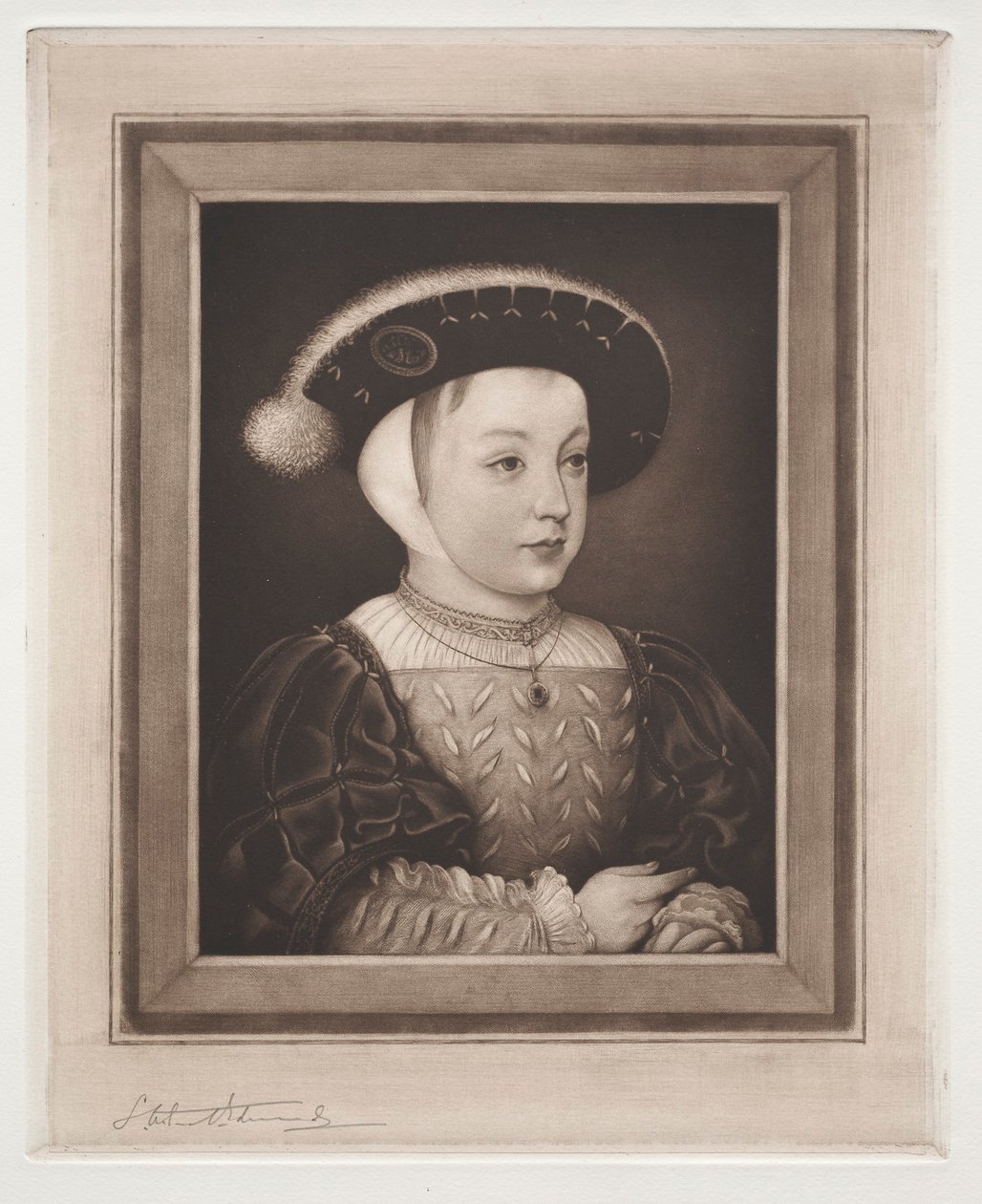 François II Dauphin von Frankreich, 19.-20. Jahrhundert von Samuel Arlent Edwards
