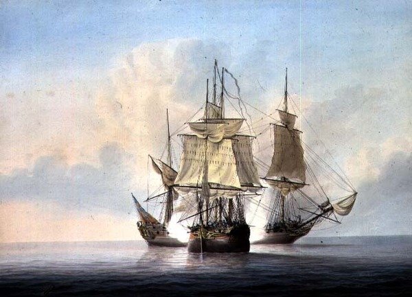 Halbmond und Wiedervereinigung von Samuel Atkins