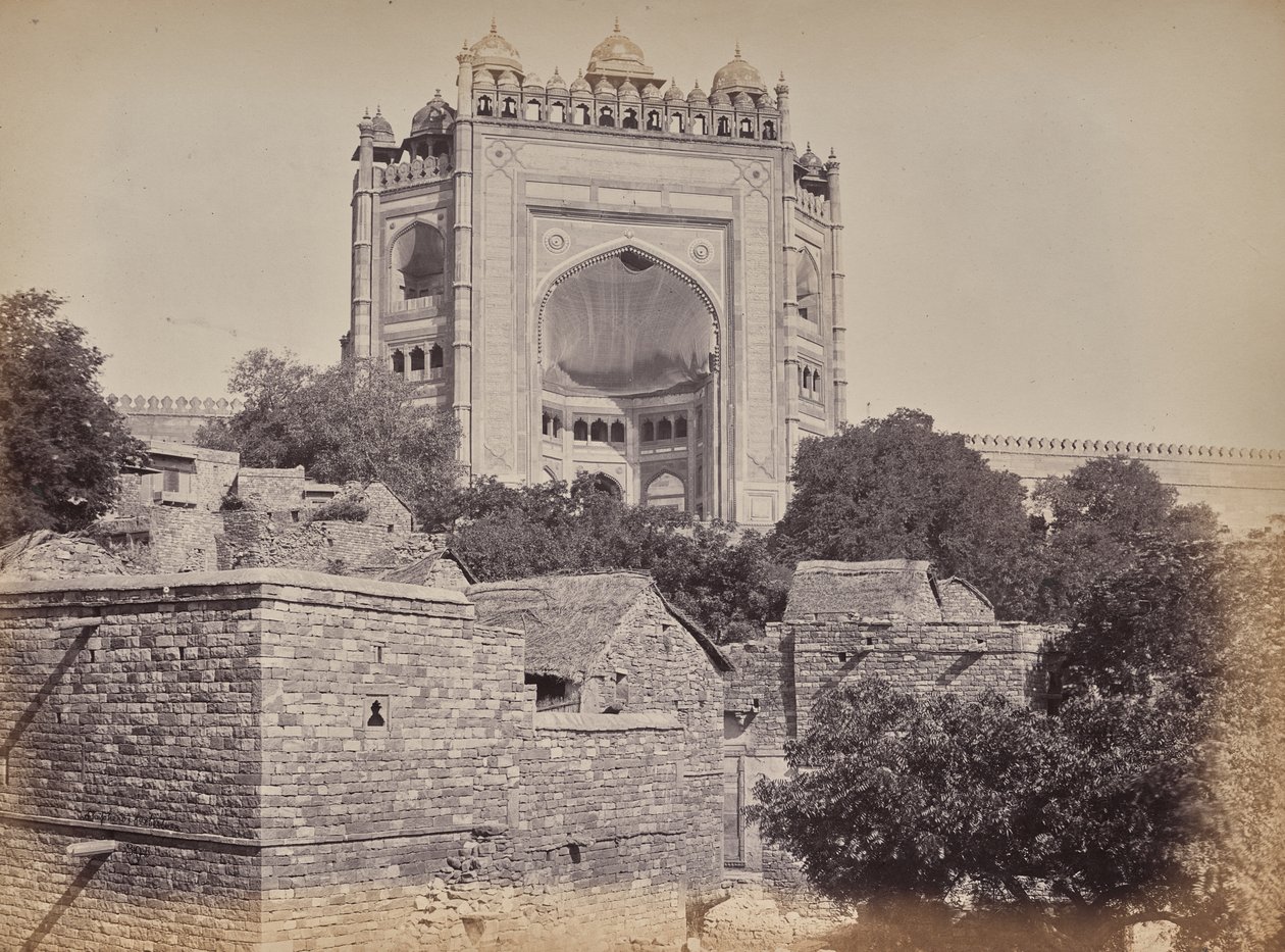 Fatehpur Sikri, Wachttor der Festung von Samuel Bourne