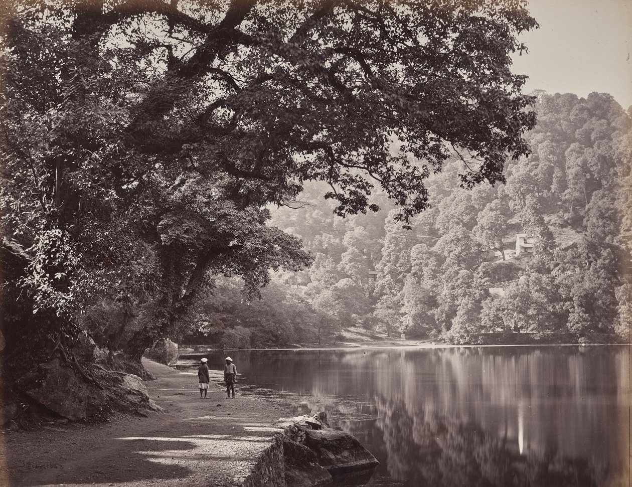 Hyree-See. Südende des Sees von Samuel Bourne