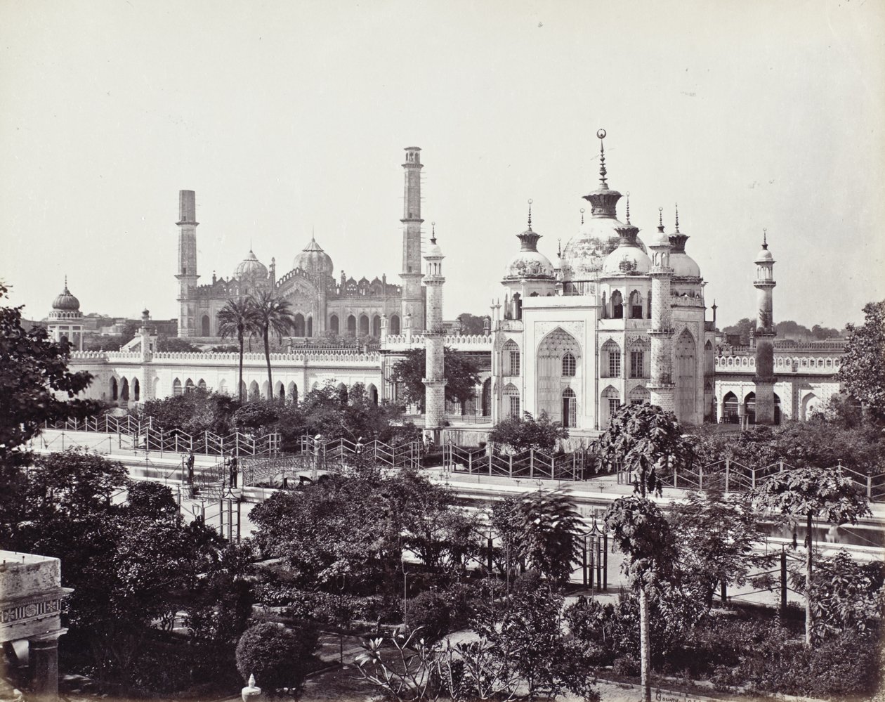 Grabmal von Zinat Algiya im Husainabad-Imambara-Komplex von Samuel Bourne