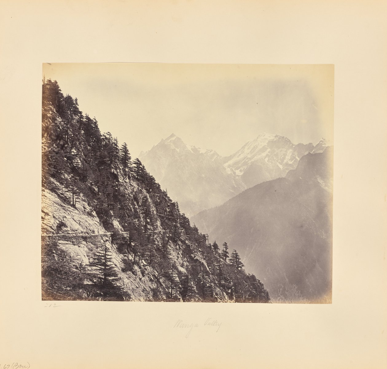 Blick von Rogi von Samuel Bourne