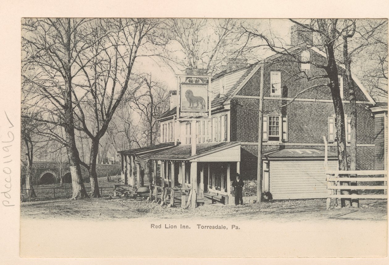 Red Lion Inn, Torresdale, Pa. von Samuel Castner